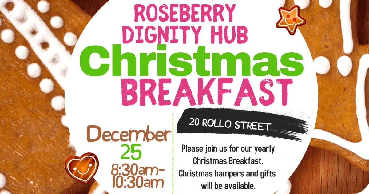 Roseberry QLD - Dignity Hub Christmas Breakfast